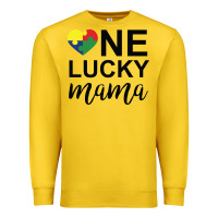 Lemon one lucky mama Premium Sweatshirt - CowhideDigitalArt