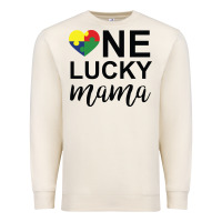 Sandshell one lucky mama Premium Sweatshirt - CowhideDigitalArt