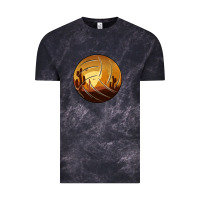 Cloud Black Desert Cactus Sunset Volleyball Vintage Tee - Bettercallsaul