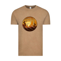 Vintage Coffee Desert Cactus Sunset Volleyball Vintage Tee - Bettercallsaul