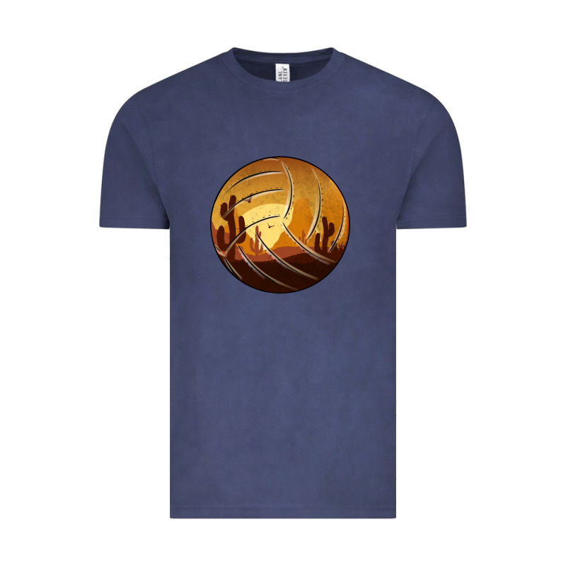 Desert Cactus Sunset Volleyball Vintage Tee by Bettercallsaul | Teevron