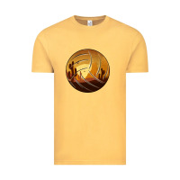 Vintage Mustard Desert Cactus Sunset Volleyball Vintage Tee - Bettercallsaul