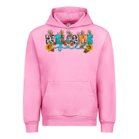 Fuchsia Pink Welcome fall Urban Hoodie - Artiststas