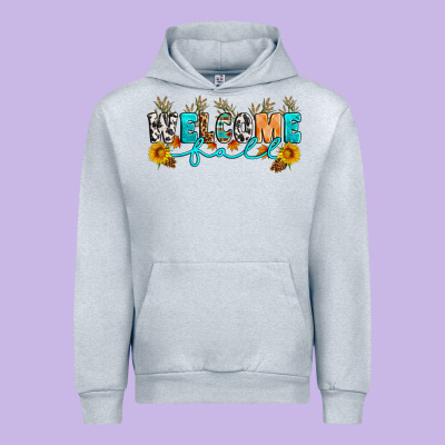 Welcome Fall Urban Hoodie Designed By Artiststas