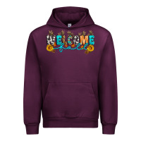 Mauve Wine Welcome fall Urban Hoodie - Artiststas