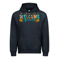 Navy Welcome fall Urban Hoodie - Artiststas