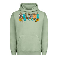 Pigment Oil Green Welcome fall Urban Hoodie - Artiststas