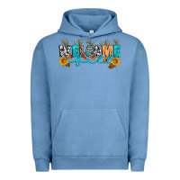 Pigment Pebble Blue Welcome fall Urban Hoodie - Artiststas