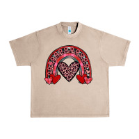 French Oak valentines heart rainbow Urban Heavy Tee - JahusDesignShop