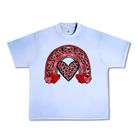 Grape Ice valentines heart rainbow Urban Heavy Tee - JahusDesignShop