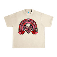 Sandshell valentines heart rainbow Urban Heavy Tee - JahusDesignShop