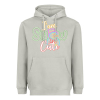Moon Dust T am SNOW CUTE Heavyweight Hoodie - CowhideDigitalArt