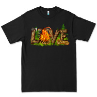 Black camping love Premium Tee - NancyCooperArtShop