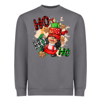 Storm ho ho ho girl gnome Heavyweight Sweatshirt - CowGirlArtShop