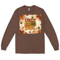Chestnut Fall Cozy Season Long Sleeve Tee - texasbilliewilder