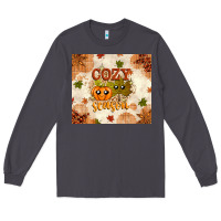 Smoke Fall Cozy Season Long Sleeve Tee - texasbilliewilder