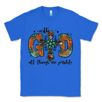 True Royal with god all things are possible gemstone cross Classic Tee - Jasminsmagicworld