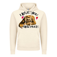Vintage Artic Valentine Sloth, I Love You Slow Much Vintage Hoodie - Bettercallsaul