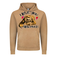 Vintage Camel Valentine Sloth, I Love You Slow Much Vintage Hoodie - Bettercallsaul