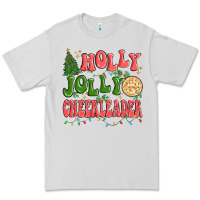 Dove Grey holly jolly cheerleader Premium Tee - MaliasSmallBusiness