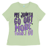 Matcha my joints go out more than ı do Ladies Tee - MaliasSmallBusiness