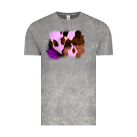 Cloud Rock Purple Western Wood Cowhide Frame Vintage Tee - Bettercallsaul
