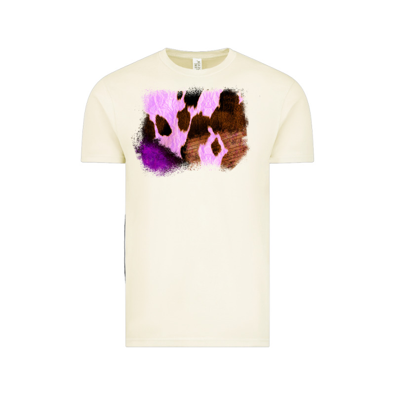 Purple Western Wood Cowhide Frame Vintage Tee by Bettercallsaul | Teevron