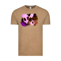 Vintage Coffee Purple Western Wood Cowhide Frame Vintage Tee - Bettercallsaul