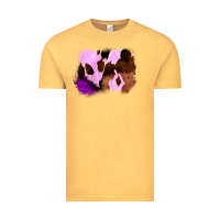 Vintage Mustard Purple Western Wood Cowhide Frame Vintage Tee - Bettercallsaul