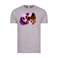 Vintage Zinc Purple Western Wood Cowhide Frame Vintage Tee - Bettercallsaul