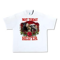 White Not Today Heifer Urban Heavy Tee - Bettercallsaul