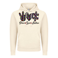 Vintage Artic Peace Love Autism Vintage Hoodie - Bettercallsaul