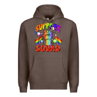 Coffee support squad pride Premium Hoodie - FaDigitalArtStudio