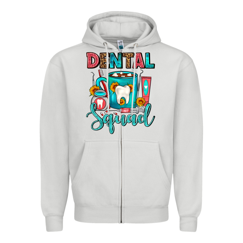 Coffee Scrubs And Prophy Paste Dentist Coffee Cup Zipper Hoodie by FaDigitalArtStudio | Teevron