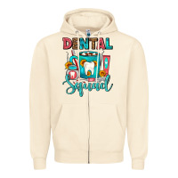 Sandshell Coffee Scrubs And Prophy Paste Dentist Coffee cup Zipper Hoodie - FaDigitalArtStudio