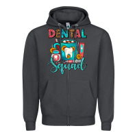 Smoke Coffee Scrubs And Prophy Paste Dentist Coffee cup Zipper Hoodie - FaDigitalArtStudio