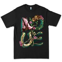 Black love boots horseshoe cowboy Premium Tee - NancyCooperArtShop