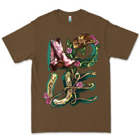 Cacao love boots horseshoe cowboy Premium Tee - NancyCooperArtShop