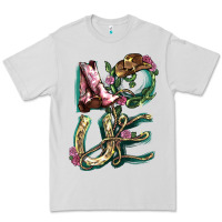 Dove Grey love boots horseshoe cowboy Premium Tee - NancyCooperArtShop