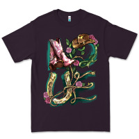 Plum love boots horseshoe cowboy Premium Tee - NancyCooperArtShop