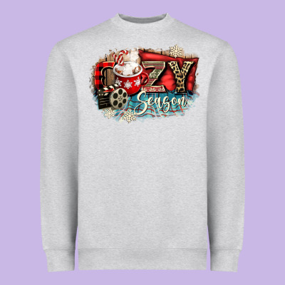 Cozy Season Heavyweight Sweatshirt Designed By Cowgirlartshop