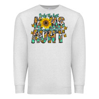 Oatmeal Heather only the best moms get promoted to aunt Premium Sweatshirt - CowhideDigitalArt