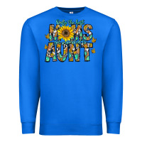 True Royal only the best moms get promoted to aunt Premium Sweatshirt - CowhideDigitalArt