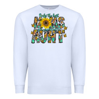 White only the best moms get promoted to aunt Premium Sweatshirt - CowhideDigitalArt