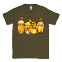 Army Green childhood cancer coffee Classic Tee - Jasminsmagicworld