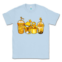 Dusty Blue childhood cancer coffee Classic Tee - Jasminsmagicworld