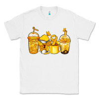 White childhood cancer coffee Classic Tee - Jasminsmagicworld