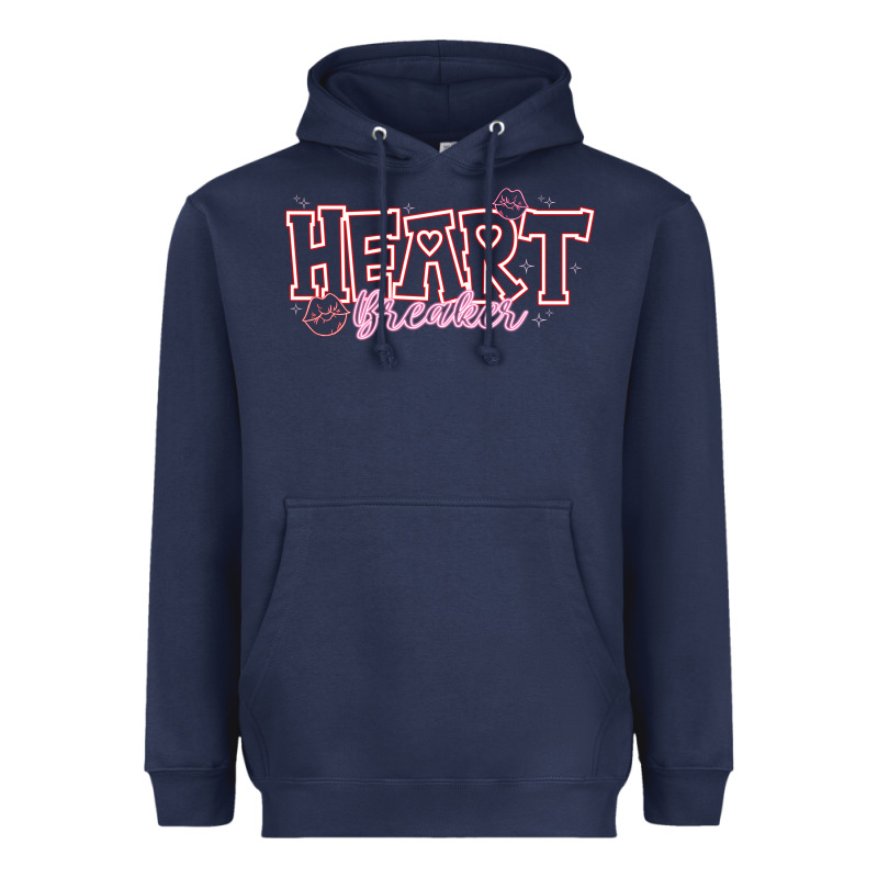 Heart Breaker Valentine Heavyweight Hoodie by CowhideDigitalArt | Teevron