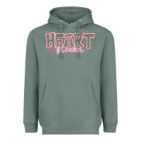 Sage Heart Breaker Valentine Heavyweight Hoodie - CowhideDigitalArt