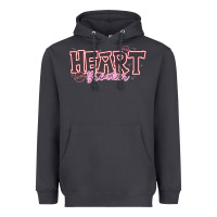 Smoke Heart Breaker Valentine Heavyweight Hoodie - CowhideDigitalArt